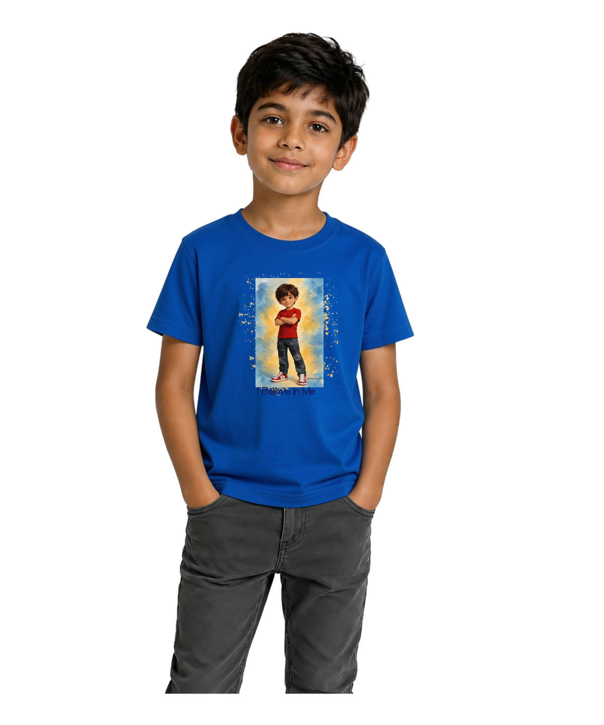 Meet Santi™ | “I Believe in Me” Youth T-Shirt