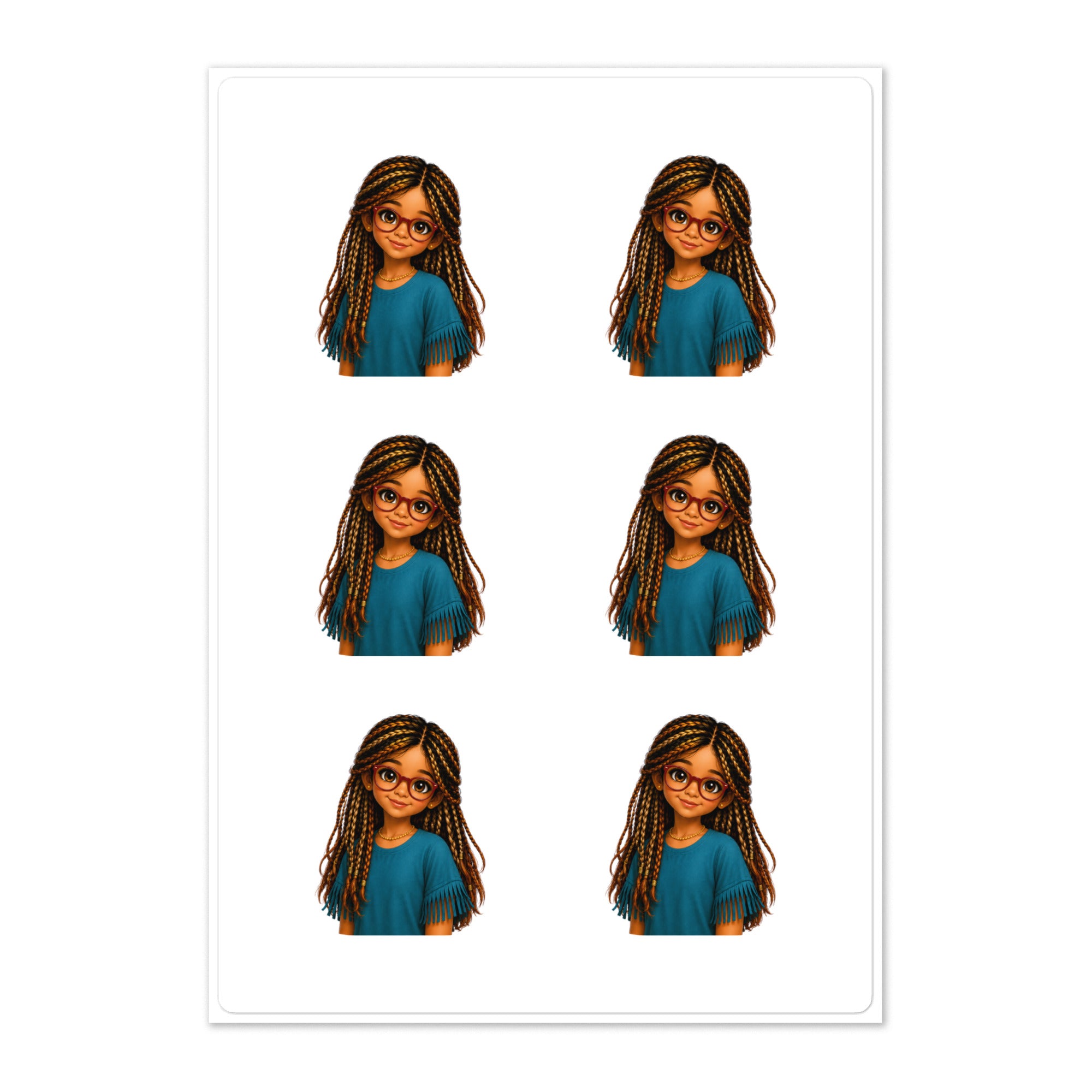 Madison™ Sticker Sheet – QuietQulture Kids™